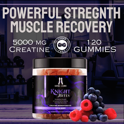 Knight Bites Creatine Gummies